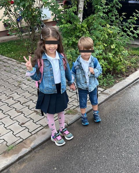 Ana și Vlad, copiii Simonei Gherghe Sursă foto: Instagram