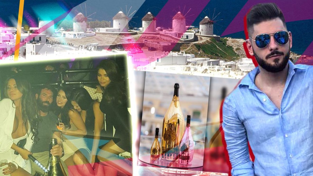 Vanghelie Junior s-a bătut în șampanii Armand de Brignac cu faimosul Dan Bilzerian!