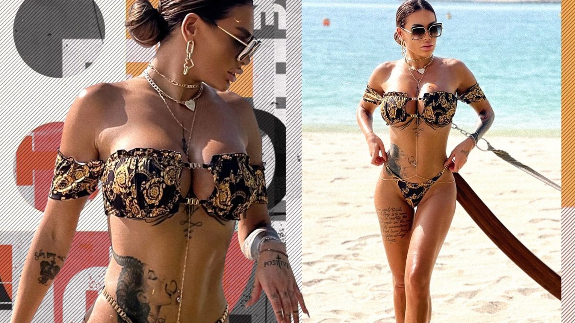 Frigul din România nu e pe gustul Biancăi Iordache! Focoasa șatenă s-a „refugiat” în Dubai, unde face spectacol în costum de baie!