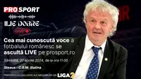 Ilie Dobre comentează LIVE pe ProSport.ro meciul Steaua - C.S.M. Slatina, sâmbătă, 27 aprilie 2024, de la ora 11.00