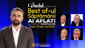 Gândul prezintă Best Of Ai aflat! Cu Ionuț Cristache - vineri, 31 iulie, de la ora 15.00