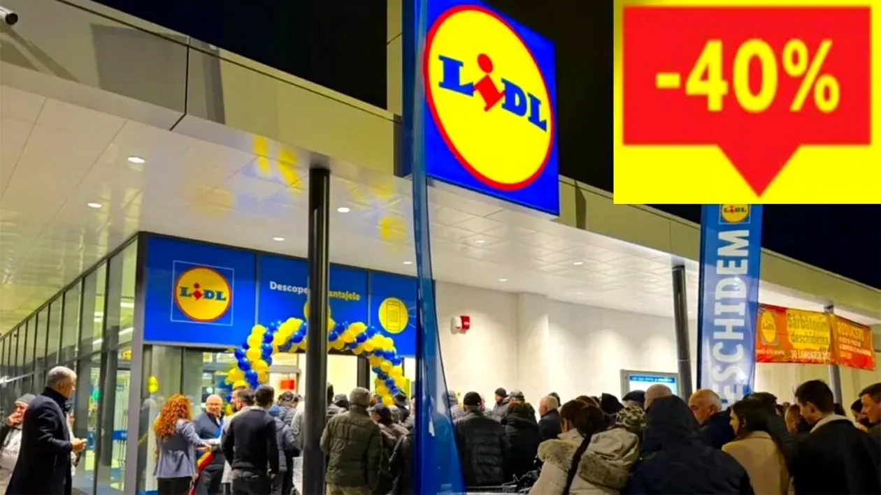 Reducere de 40% pentru desertul adorat de toți românii, doar astăzi și mâine, în toate magazinele LIDL din țara noastră
