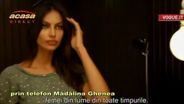 Madalina Ghenea: Imi doream de foarte mult o aparitie in Vogue, dar mai ales un interviu