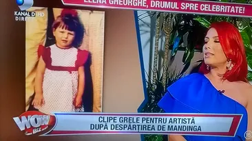 Elena Gheorghe şi-a povestit drama! Prin ce a trecut după ce s-a despărţit de Mandinga: Erau zile când mâncam doar covrigi cu mac