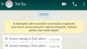 Ați primit un mesaj pe WhatsApp și persoana respectivă l-a șters? Cum puteți afla ce scria
