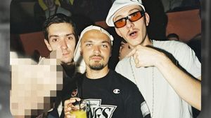 Sișu și Puya, fotografie de colecție din arhiva CANCAN! Fără filtre, fără PR, doar hip-hop trăit pe bune, în Sălăjan
