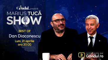 Gândul prezintă Best of Marius Tucă Show - luni, 21 aprilie, de la ora 20.00