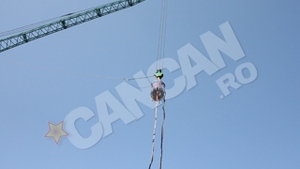 Noua atractie a Herastraului: bungee jumping