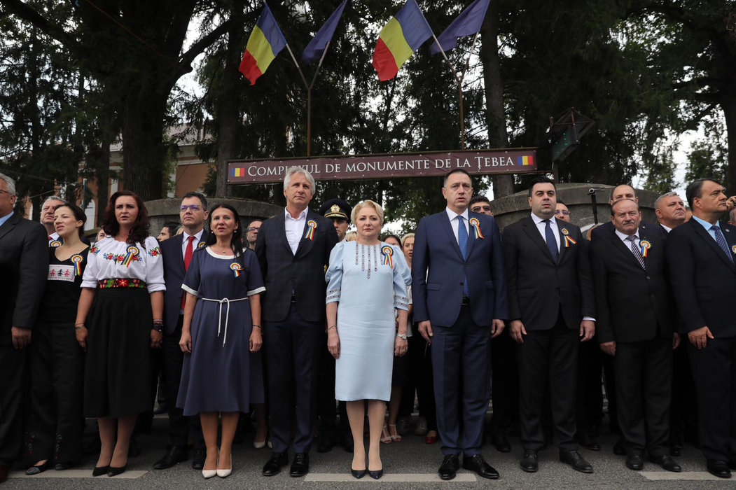 Premierul Viorica Dăncilă participă la sărbătorile naționale de la Țebea