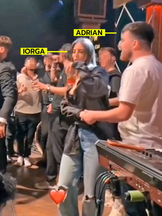 Iorga și ”Adrian elicopterul de luptă” la ziua iubitei lui Selly/ Sursa foto: TikTok