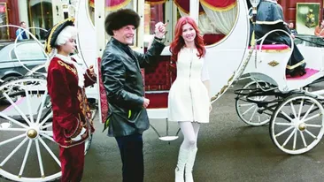 Adusa cu o caleasca la magazin