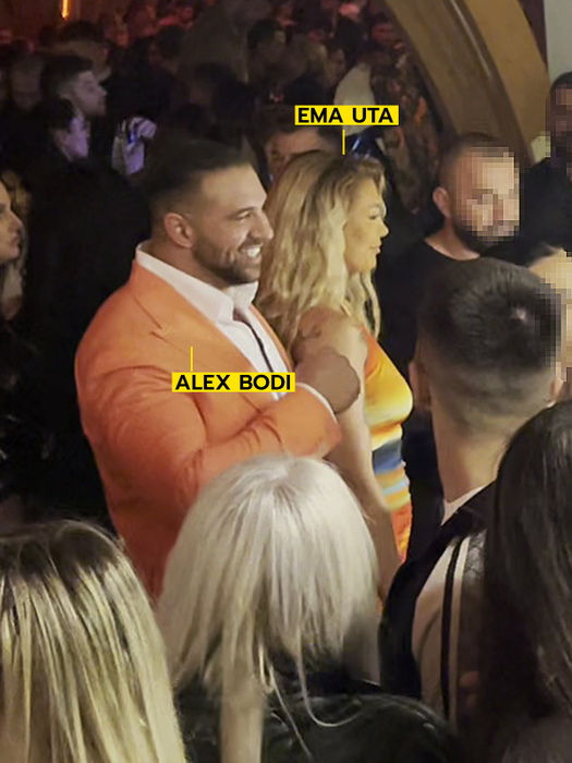 Alex Bodi și Ema Uta au "celebrat" împăcarea la Breeze