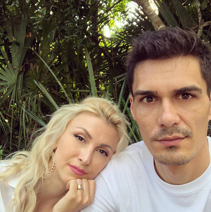 Andreea Bălan și George Burcea pe vremea când erau împreună