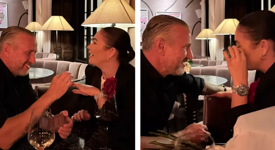 Laurențiu Reghecampf a cerut-o în căsătorie pe Corina Caciuc. Sursă foto: Instagram