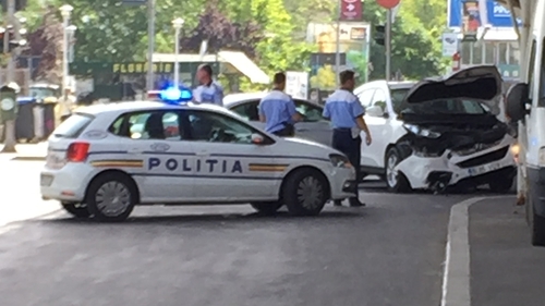 Accident grav în zona Pipera! Traficul a fost blocat