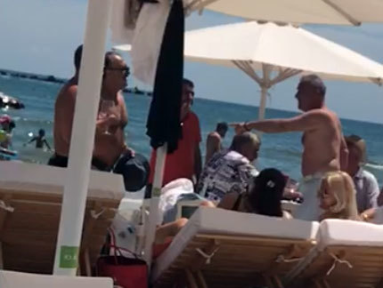 Gigi Becali a avut un weekend cu peripeţii pe malul mării