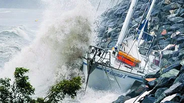 Uite ce-a lasat ciclonul in urma!