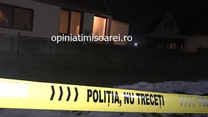 Scene de groază în județul Timiş. Un bărbat a fost decapitat cu o drujbă în curtea casei sale. Copiii au asistat la crima halucinată