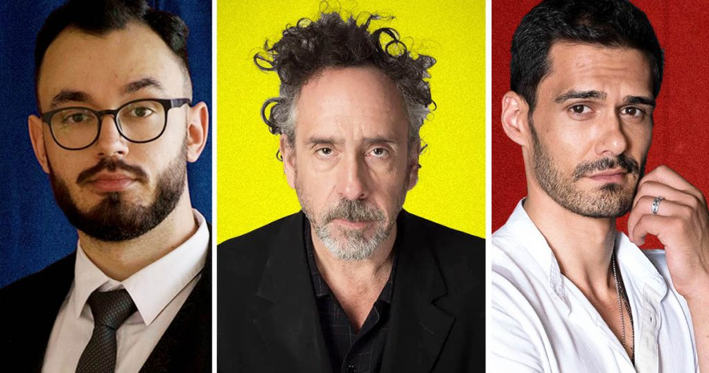 Victor Dorobanțu și George Burcea, în seria regizată de Tim Burton / (Sursa: Instagram)