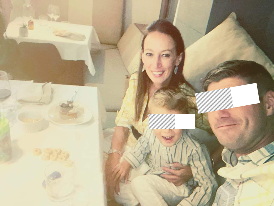 Roxana Goga și fostul soț  american au ajuns la cuțite după ce au divorțat foto: arhivă personală