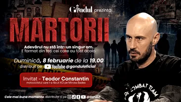 Motociclistul care l-a făcut knock-out pe Mircea Badea vine în platoul MARTORII – Duminică, 8 februarie, de la ora 19:00