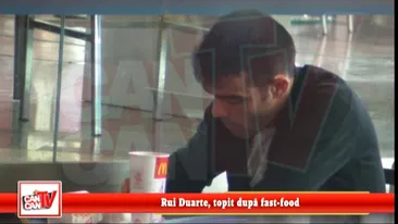 Rui Duarte, topit dupa fast-food