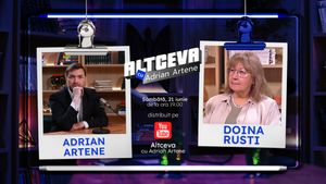Doina Ruști, scriitoare „de primă mărime în literatura de azi”, interviu de excepție la Altceva cu Adrian Artene