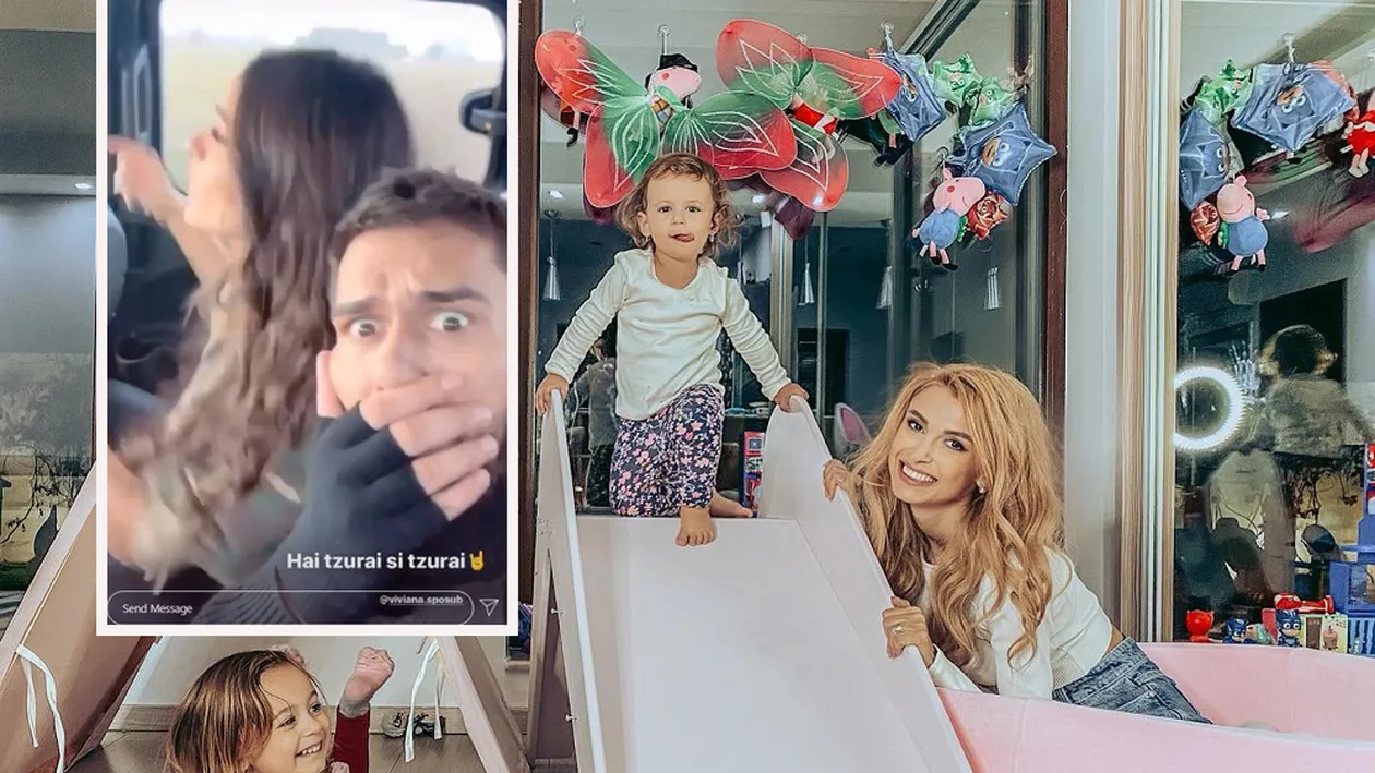 George Burcea se va înfuria? Cine le-a vizitat acasă pe fiicele sale și pe Andreea Bălan: “Ce râde!” | FOTO