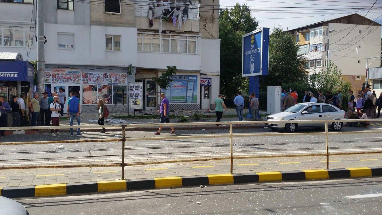 Un apartament din Botoşani a explodat