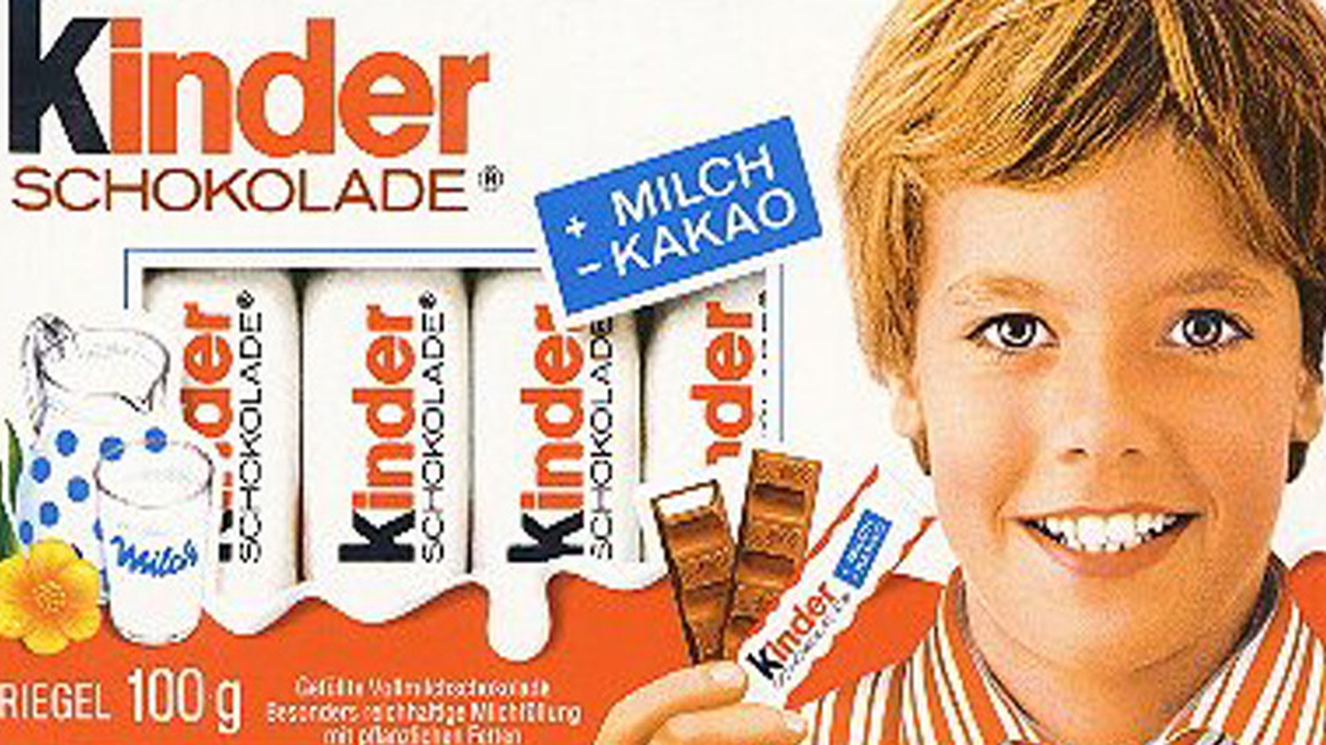 Toata lumea il stie pe pustiul zambitor de pe ambalajele Kinder! Acum are aproape 50 de ani! Vezi aici cum s-a transformat!