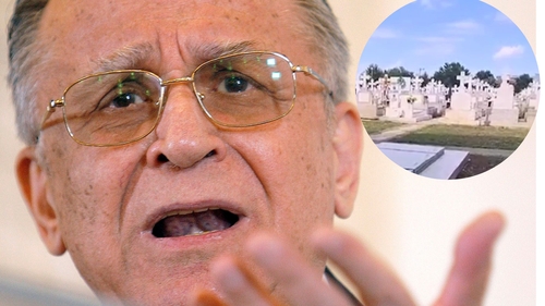 Primele imagini cu locul de veci al lui Ion Iliescu. Ce se întâmplă în acest momente lângă cavou