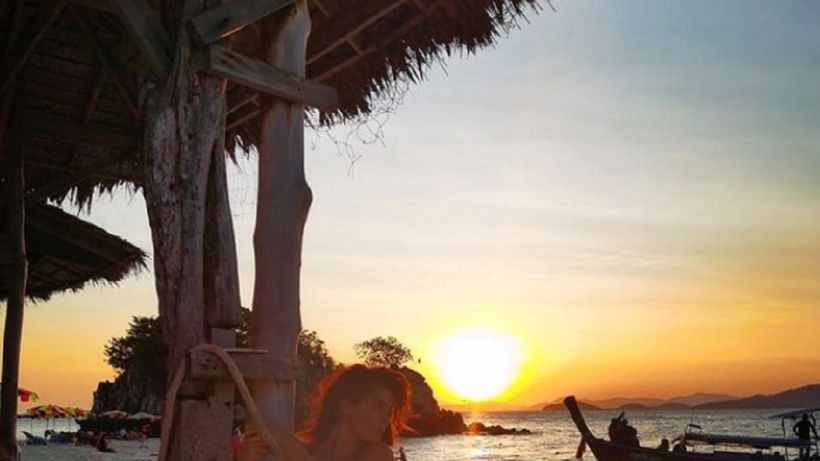 Imagini de colecție cu iubita lui Cătălin Scărlătescu! Doina Teodoru arată demențial în costum de baie