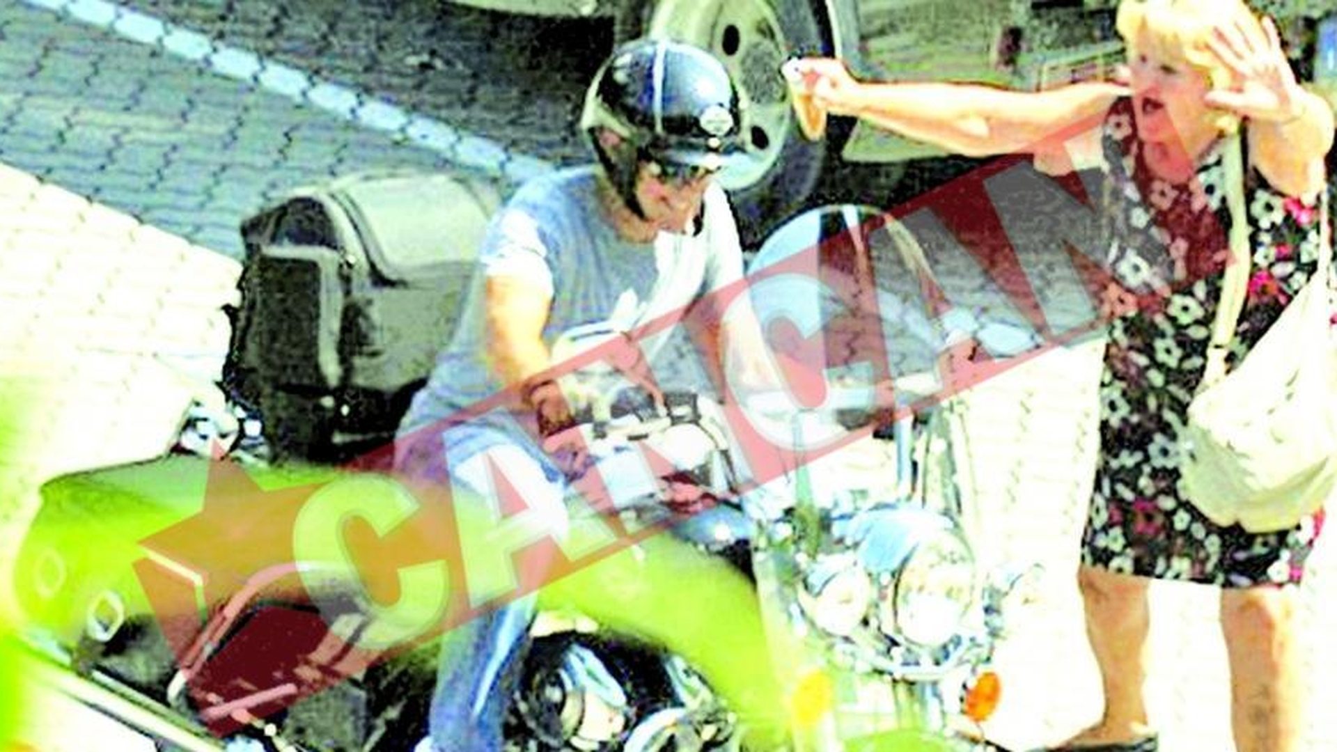 Clooney, fugarit de o femeie