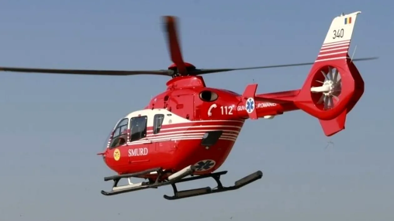 Accident grav pe DN5! Elicopterul SMURD a intervenit de urgență la fața locului!