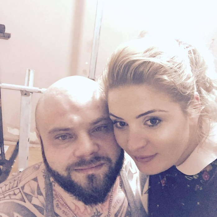 Daniel Chiraş şi soţia lui
