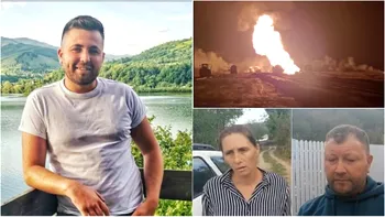 Rudele celor 4 victime ale exploziei de la Călimănești își plâng durerea. Cine sunt muncitorii care au pierit pe șantier