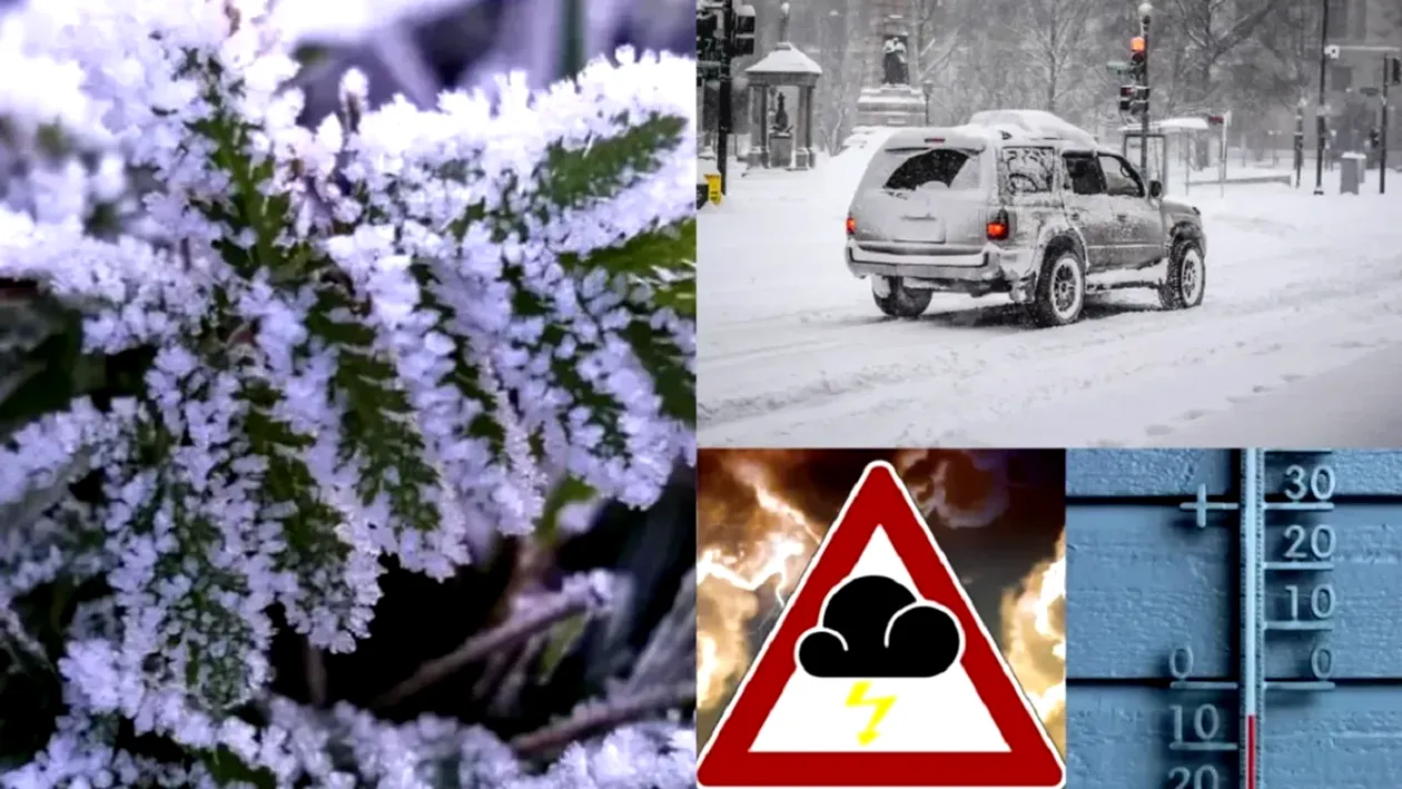 Se prelungește vremea rea! Temperaturile ajung la -10 grade. Câte zile de iarnă vom avea