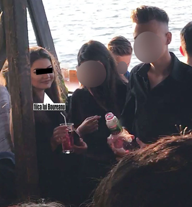 Fiica lui Boureanu şi-a făcut "plinul", aşa că petrecerea poate continua