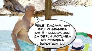 Am aflat de ce femeile îl plac pe nr. 1 din Senat! S-a dezbrăcat de secrete la plajă!
