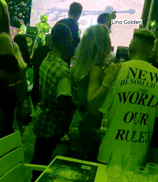 Lino Golden a ”atacat” o blondină în club, la Mamaia