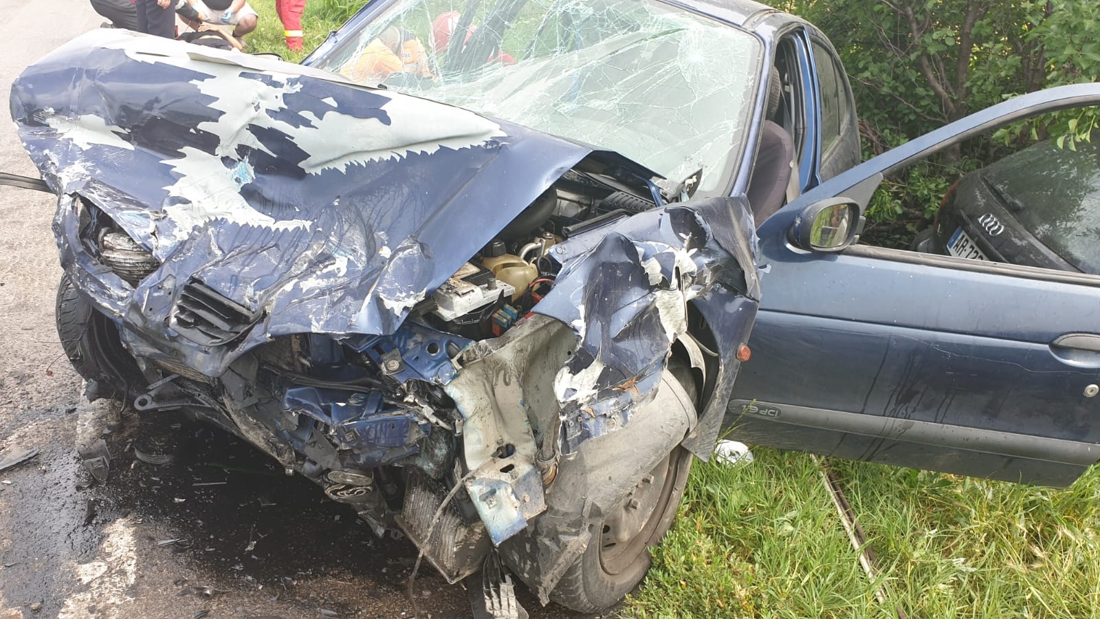 Accident cumplit la Manasia, în Ialomița. Sunt cinci răniți grav, dintre care doi în comă
