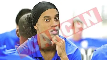 Ronaldinho, disperat sa imparta vestiarul cu David Beckham