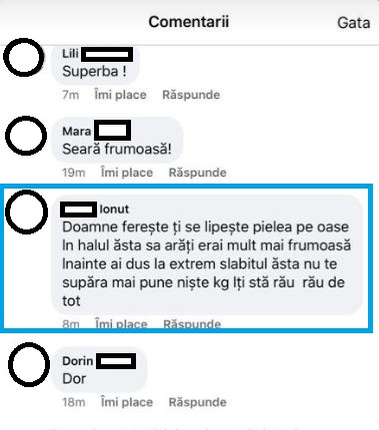 Adelina Pestrițu a cedat în fața criticilor dure făcute de un internaut! Reacția vedetei nu a trecut neobservată de unii dintre fani