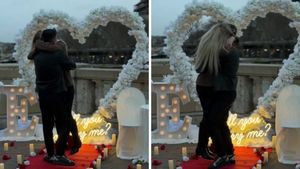 A fost cerută de soție în cel mai romantic decor, la Paris! Fosta concurentă de la Insula Iubirii a zis „Da!”