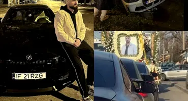 Imaginile durerii! Armando și Mihai au fost conduși pe ultimul drum. Zeci de bolizi au turat motoarele