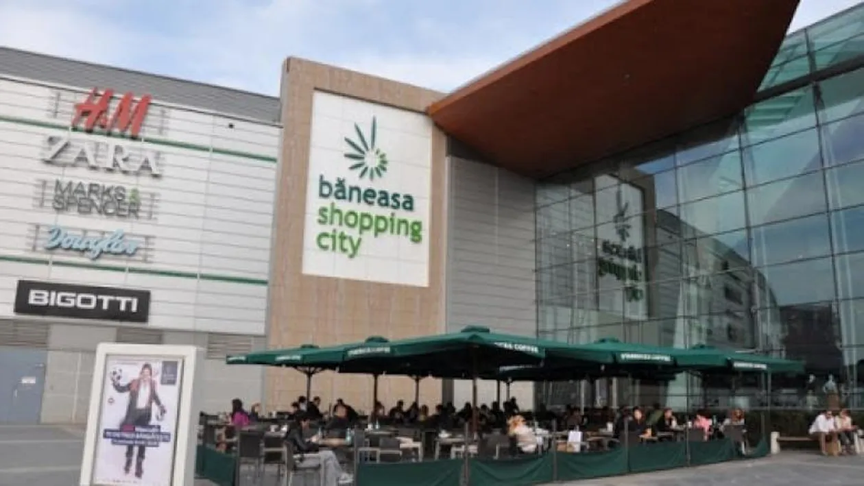 Caz de balamuc la Mall Băneasa!