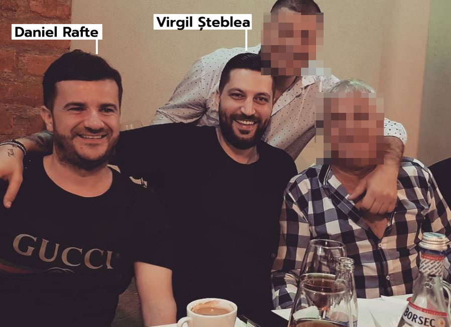 Daniel Rafte și Virgil Șteblea, distracție și voie bună (SURSA FOTO: INSTAGRAM)