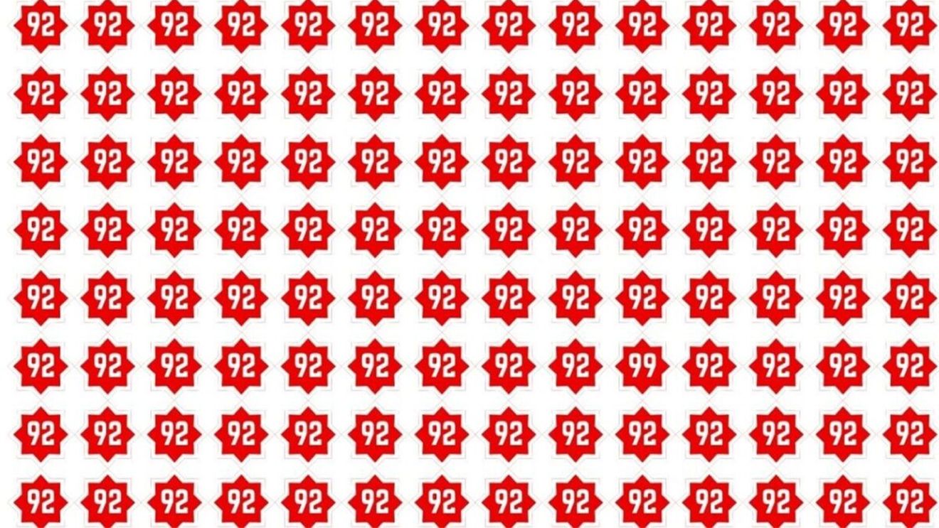 Test de inteligență | Identificați numărul 99 în această poză! Doar 1% reușesc