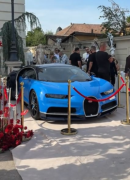Bugatti Chiron, cadoul de nuntă care a surprins pe toată lumea