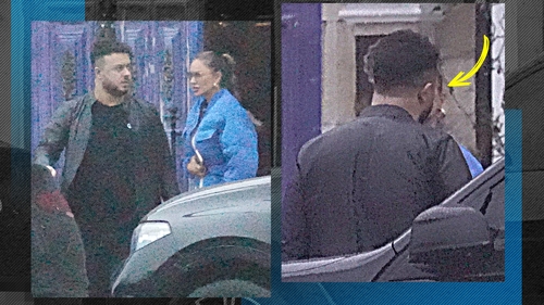 I-a ”lipit” pe buze un mini-pupic: În cuplul Bădălău & Bianca, ”intimitatea” durează sub o secundă!